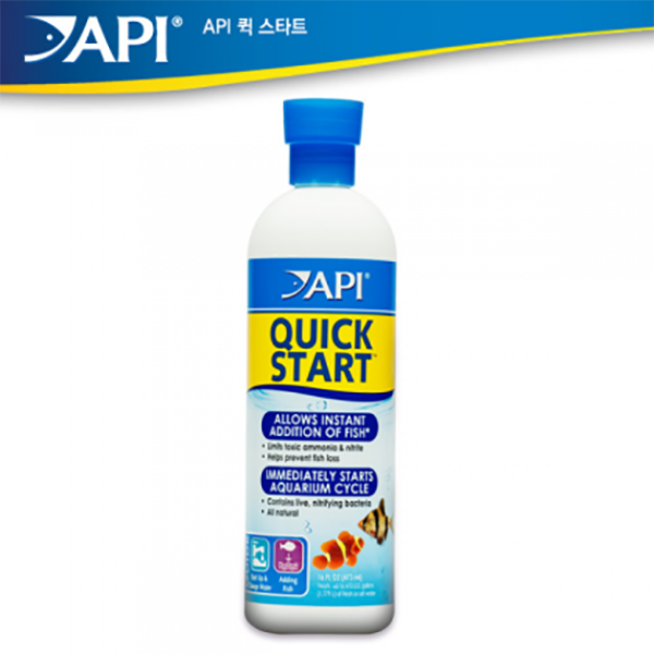 API 퀵 스타트 473ml Quick Start 수족관 수질관리 어항 물잡이